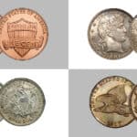 silver and gold coins